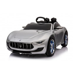 Coche electrico MASERATI ALFIERI plateado