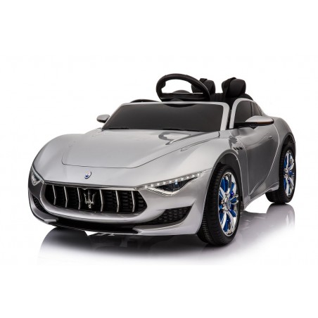 Coche electrico MASERATI ALFIERI plateado
