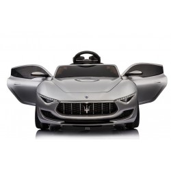 Coche electrico MASERATI ALFIERI plateado