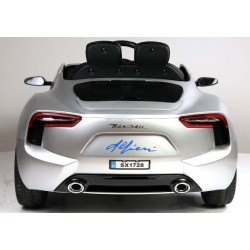 Coche electrico MASERATI ALFIERI plateado