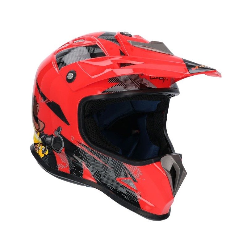 Casco shiro MTR MX-306 rojo
