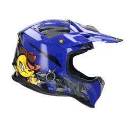 Casco shiro MTR MX-306 azul